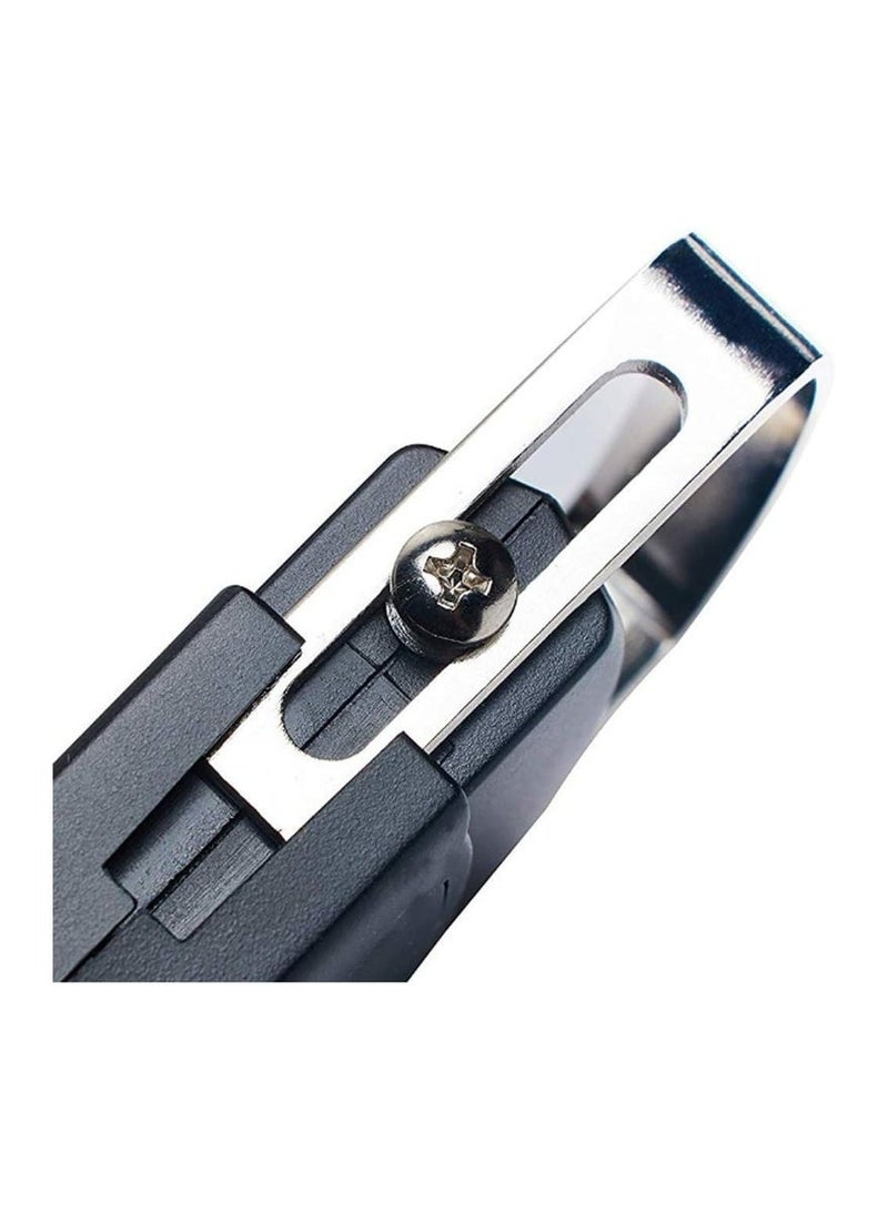 LCD Digital Hanging Luggage Weighing Scale Black - Image 4